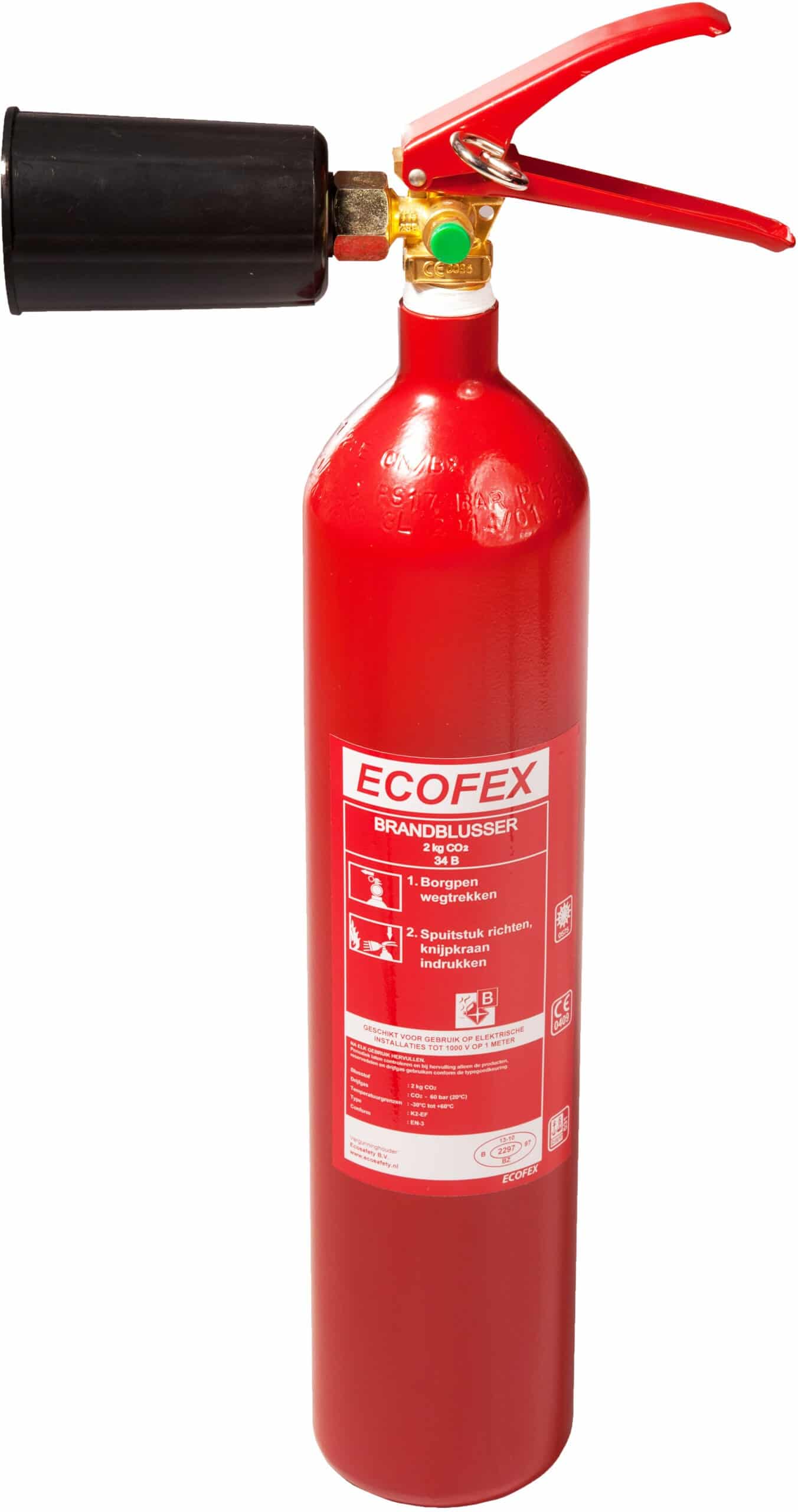 ECOFEX CO2 2kg brandblusser